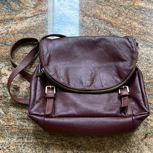 FROM ITALY: Vera Pelle crossbody bag genuine leather